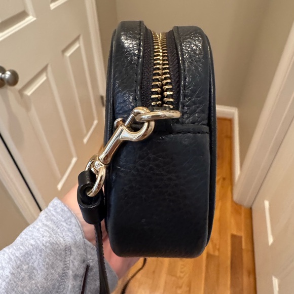 Coach - Mini Jamie Camera/Belt Bag - Black Pebbled Leather 2020- EUC - Picture 6 of 9